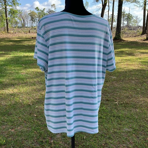Sonoma V-Neck Striped Tee - Picture 5 of 6